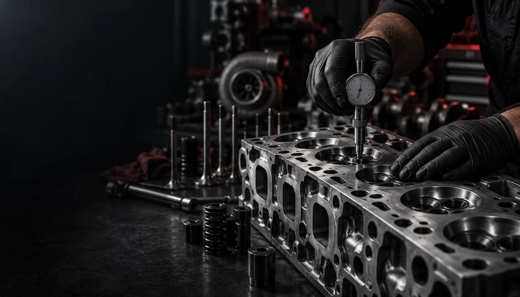 Precision measurement and engine craftsmanship