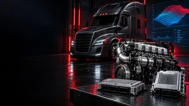 Detroit heavy-duty engine calibration graphic