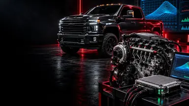 Duramax 6.6 diesel engine
