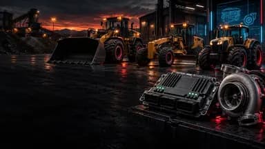 Agricultural and off-highway equipment calibration graphic